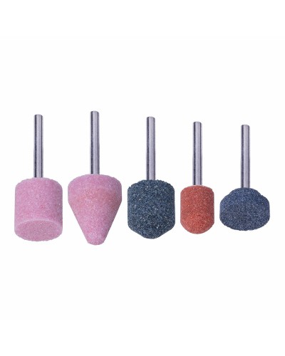 Wolfcraft Juego de Cabezales Abrasivos 2142000, 5 Piezas
