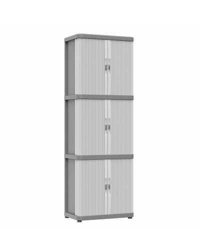 Rollender modularer Schrank Space 3 | Vielseitige Aufbewahrungslösung (300 x 59 x 36 cm)
