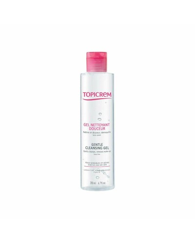 Topicrem Hydra+ Gel Limpiador Facial 200ml - Piel Sensible Hidratación

