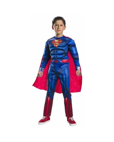 Costume for Children Rubies Black Line Deluxe Superman Blue