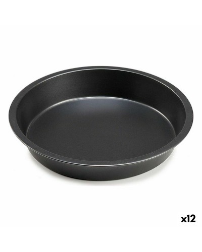 Bialetti Round Baking Mold in Gray Metal Ø 28 cm for 12 Muffins
