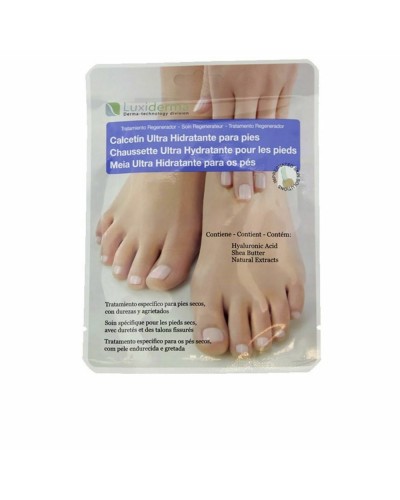 Luxiderma Calcetines Hidratantes COS 410 - Set 2 Unidades - Pies Suaves & Secos
