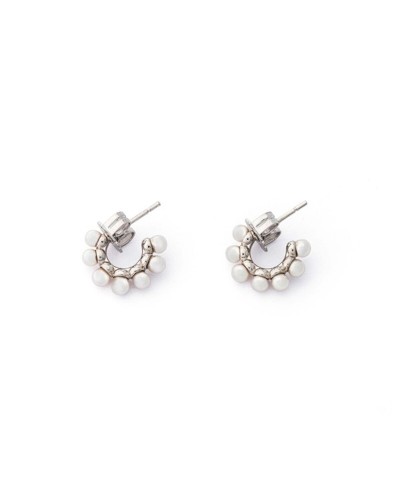 Majorica Boucles d'oreilles Femme Perle Blanche Classiques - Élégantes et Raffinées

