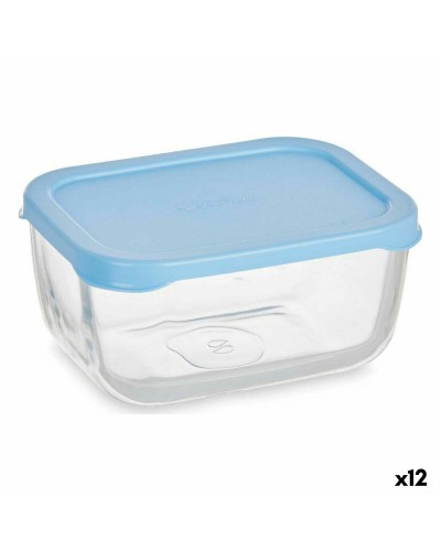 Lunchbox Snow 420 ml aus Klarglas | Ideal für Schule, Arbeit und Picknick
