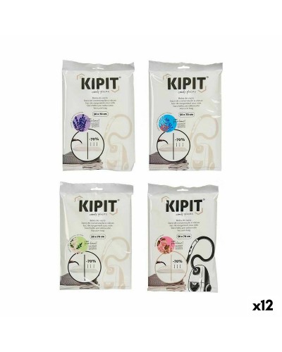 Sacs de conservation sous vide transparents en plastique (50 x 70 cm, lot de 12)
