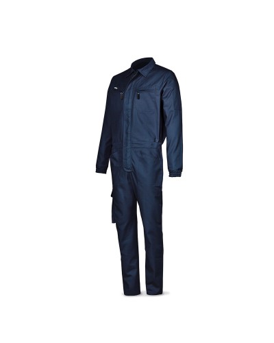 The Safety Company : Combinaison Élégante Bleu Marine 100% Coton
