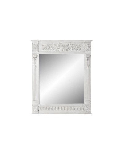 Väggspegel DKD Home Decor Grå Mangoträ Trä MDF 133 x 8,5 x 167 cm