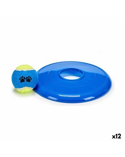 Damax Juguetes para Perros 12 Piezas | Pelotas y Frisbees | Goma Polipropileno | Interactivos y Divertidos
