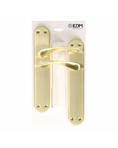 Maniglie EDM 707 Nero Opaco | 24 x 4,5 cm | Per Porte e Mobili