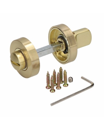 Serrure de porte EDM 707 en aluminium avec poignée - Diamètre 35 mm
