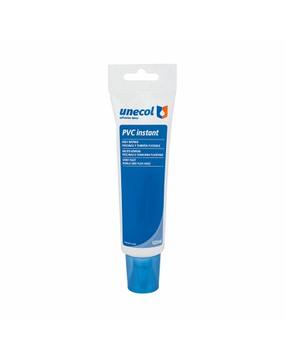 Secondenlijm Unecol A2575 PVC 125 ml