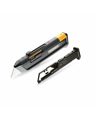 Toughbuilt Reload Utility Knife | Ergonomic Design | Precise Cuts for Cardboard and Carpet
