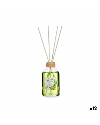 Parfyymipuikot Lime väri Vihreä tee 100 ml (12 osaa)