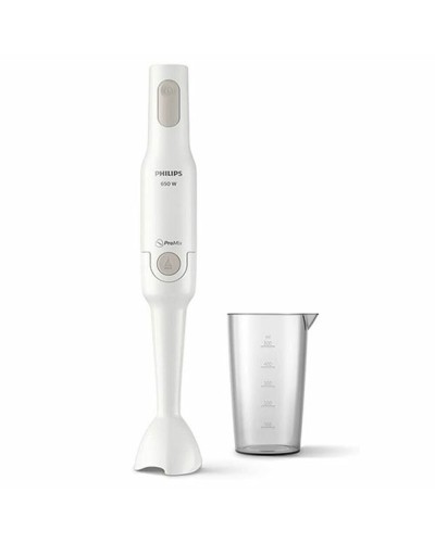 Philips ProMix Batidora de Mano 650W - Blanco, Potente y Rápida

