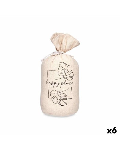 Butée de porte Happy Place Sac | 6 Pièces | 13 x 26 x 13 cm
