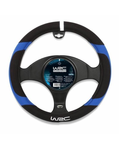 Coprivolante WRC Nero/Blu Ø 38cm - Impugnatura Sportiva e Antiscivolo
