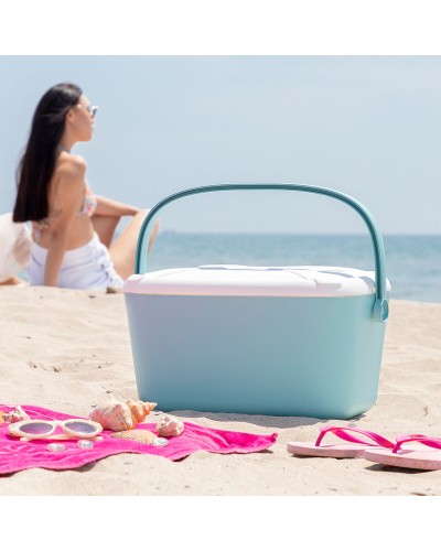 Robuste tragbare Kühlbox Koolty InnovaGoods 20 L türkis Polyäthylen Polypropylen (Restauriert B)