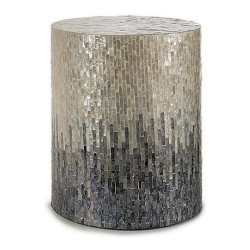 Tabouret Moderne Dégradé Gris | Confort et Style pour Intérieur (40 x 46 x 40 cm)

