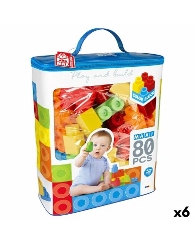 Color Block Basic: 80-Piece Building Set - Creativity and Fun (x6)
