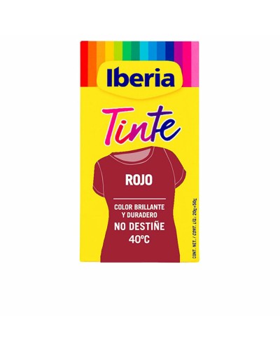 Tinte para Ropa Tintes Iberia Rojo, 70g
