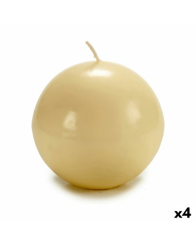 Ljus Kräm Vax 10 x 10 x 10 cm (4 antal)