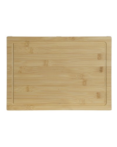 Cutting board DKD Home Decor Natural Bamboo 35 x 25 x 3 cm