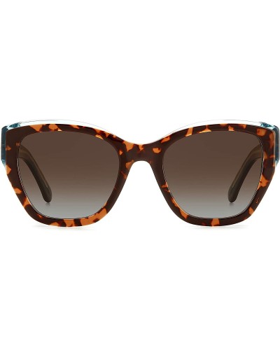 Kate Spade Yolanda Lunettes de Soleil Femme - Monture Écaille de Tortue, Protection UV

