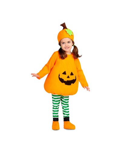My Other Me Costume Zucca Bambino Arancio - Set 4 Pezzi Halloween
