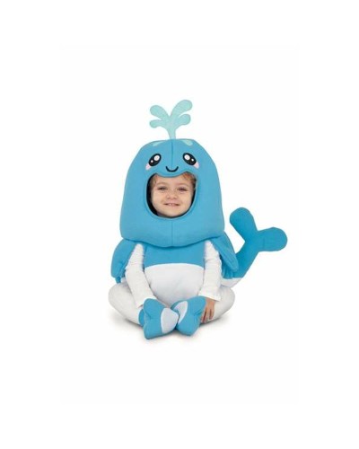 My Other Me Costume Bébé Bleu Baleine - Amusant & Confortable
