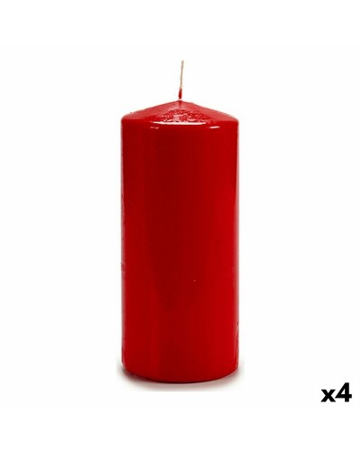 Ljus Röd 9 x 20 x 9 cm (4 antal)