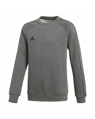 Kindersweater zonder Capuchon Adidas Core 18 Donker grijs