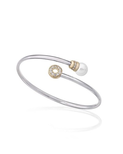 Majorica Damen Armband Klassische Perlen Weiß 18cm - Elegant und Raffiniert
