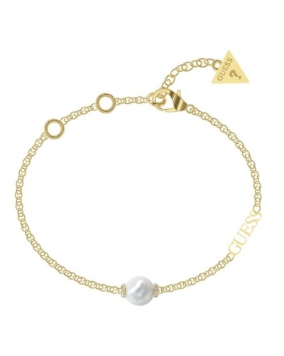 Guess Damenarmband JUBB02269JWYGS Gelbgold Kristalle
