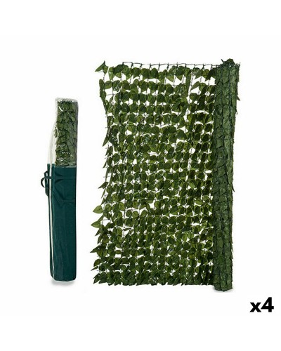 Garden Fence Green Plastic Leaves 6 sq m (4 Panels of 1.5 x 3 m)
