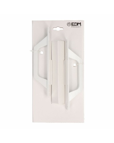 Manches EDM 6804 : Lame droite en aluminium blanc, 200 x 25 mm
