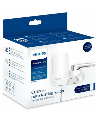 Philips AWP3703 Filtre Robinet : Une eau propre et saine pour votre cuisine
