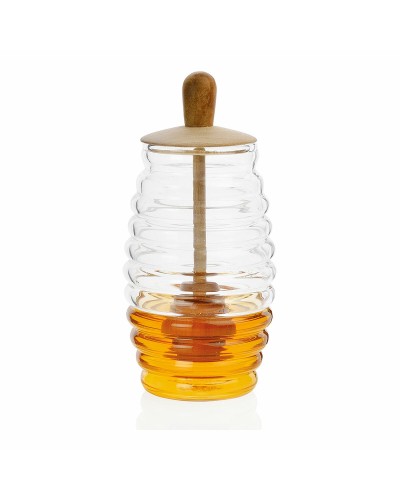 Recipiente para Miel Andrea House MS66068, Transparente, 300 ml
