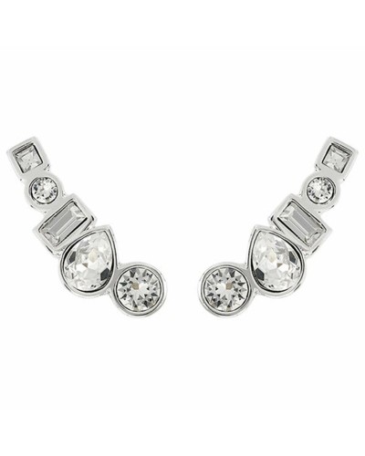 Boucles d'oreilles Femme Adore: Cristaux, Argent 2cm - Élégantes et Lumineuses
