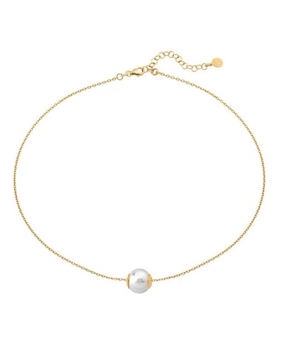 Majorica Collana Donna Perle Bianche 8mm Argento 925 Elegante
