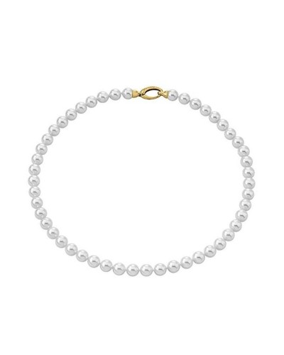 Majorica Bracciale Donna Perle Classiche Bianche Ø10mm Argento 925
