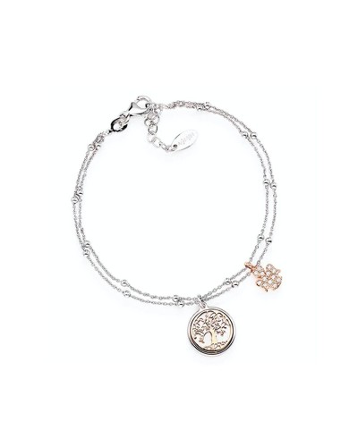 Amen Bracelet Femme Argent 925 Arbre de Vie BR2AL Élégant
