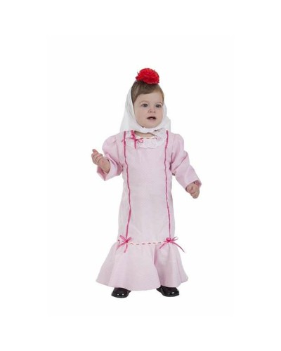 Disfraz Chulapa Niña 2 Piezas - Traje Tradicional Madrid - Talla [Insertar Talla]
