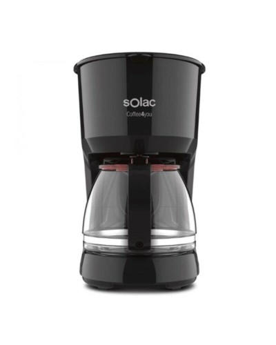 Solac Coffee4you CF4036: Filterkaffeemaschine 1.5L, 750W - Schwarz
