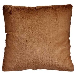 Kussen Met huid Bruin Synthetisch Leer (60 x 2 x 60 cm)