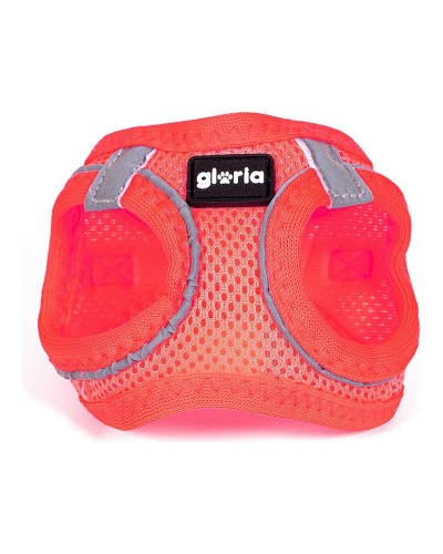 Harnais Réglable Gloria Air Mesh Trek Star pour Chiens Rose L (33,4-35 cm)
