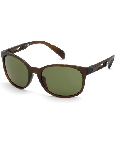 Adidas SP0011 Unisex Sunglasses Brown Lenses 49mm
