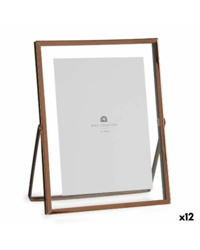 Kuvakehys Kupari Metalli Lasi Muovinen 18,5 x 1 x 23 cm (12 osaa)