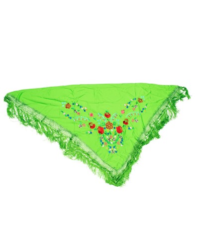 PGNVER Grüner Schal 140cm - Elegante Damenstola - Modeaccessoire
