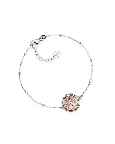 Amen Bracelet Femme BRAL3 Rosaire Argent 925 Cristaux - Cadeau Parfait
