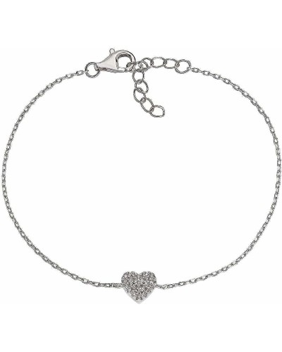 Amen Bracciale Donna BRHBBZ Rosario Argento 925 Zirconi
